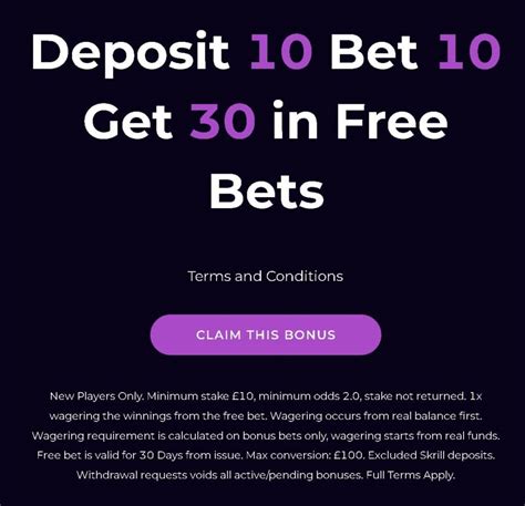 Pixiebet Sign Up Offer: Deposit £10, get £30 in free bets.